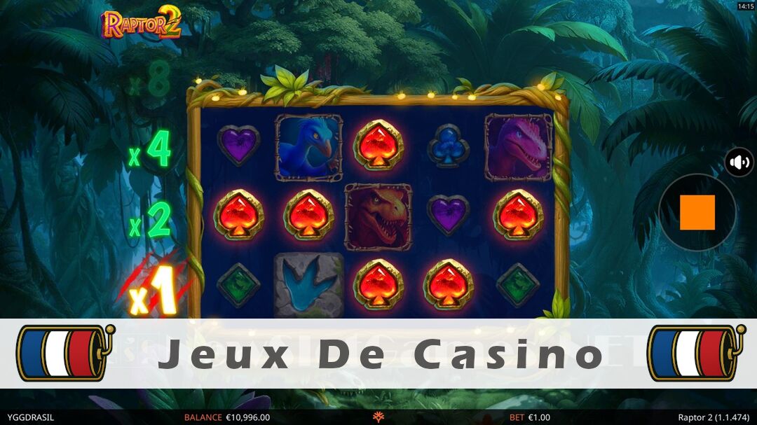 Démo de la machine à sous Raptor 2 Slot