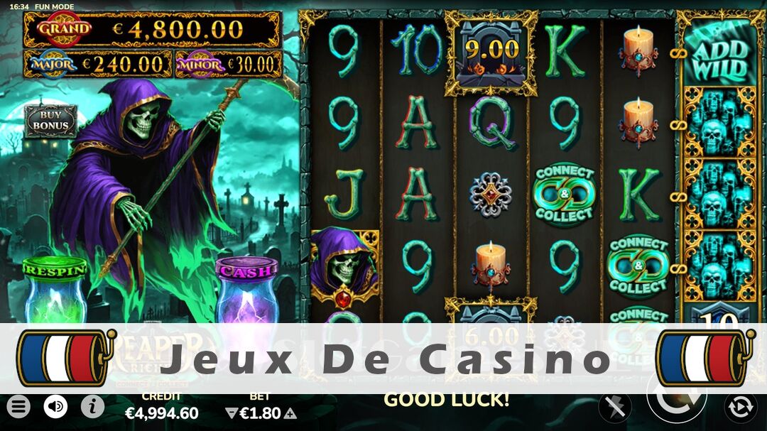 Démo de la machine à sous Reaper Riches Slot