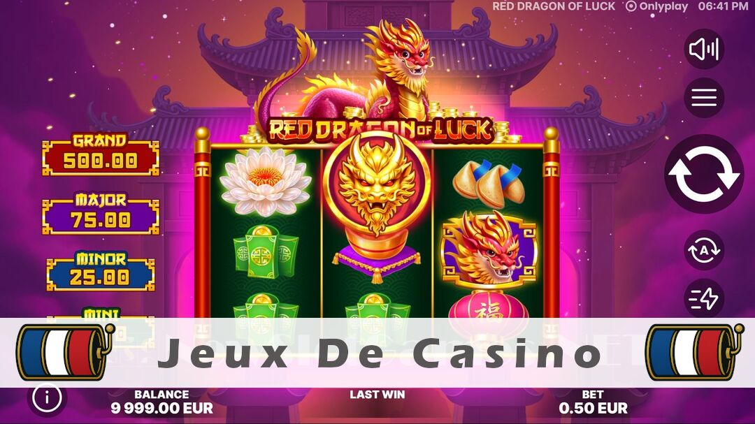 Démo de la machine à sous Red Dragon of Luck Slot