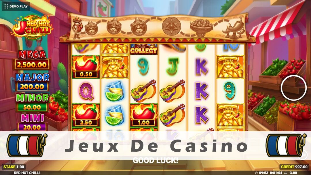Démo de la machine à sous Red Hot Chilli Slot