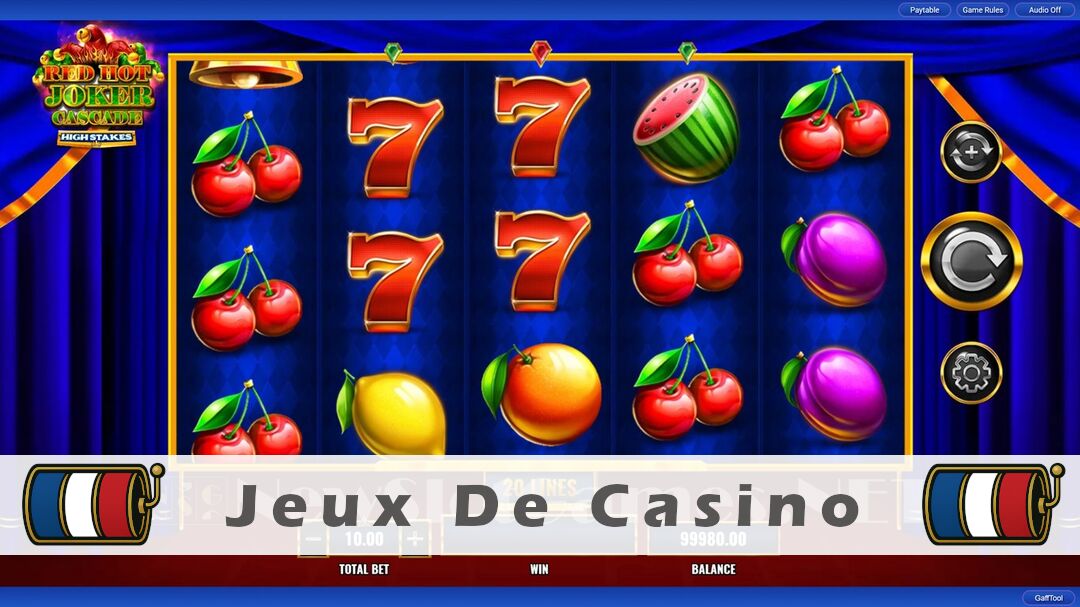 Démo de la machine à sous Red Hot Joker Cascade High Stakes Slot