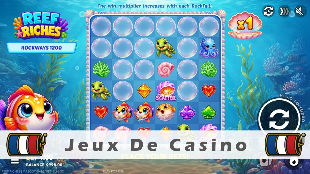 Démo de la machine à sous Reef Riches Slot