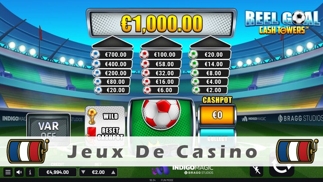 Démo de la machine à sous Reel Goal Cash Towers Slot