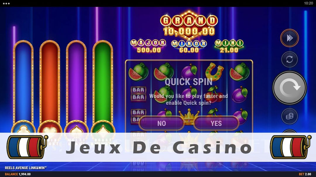 Démo de la machine à sous Reels Avenue Link&Win Slot