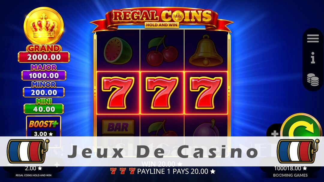 Démo de la machine à sous Regal Coins Hold and Win Slot