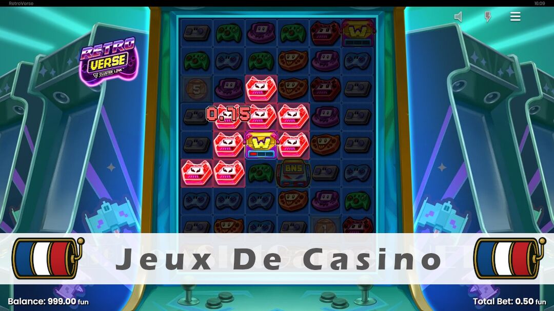 Démo de la machine à sous RetroVerse Slot