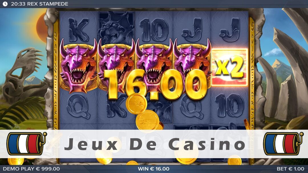 Démo de la machine à sous Rex Stampede Slot