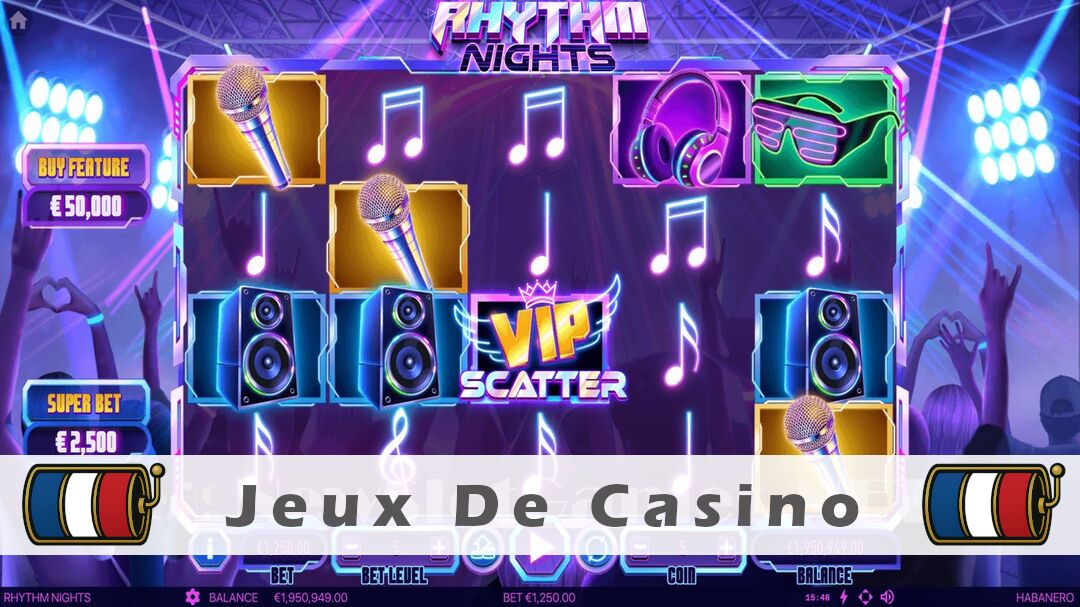 Démo de la machine à sous Rhythm Nights Slot
