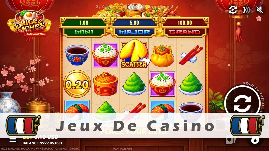 Démo de la machine à sous Rice & Riches Slot