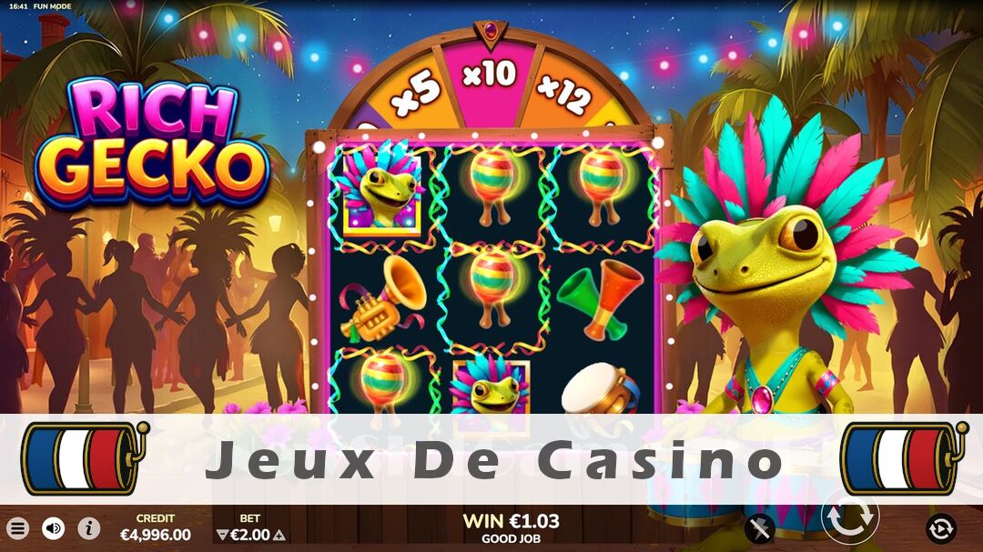 Démo de la machine à sous Rich Gecko Slot
