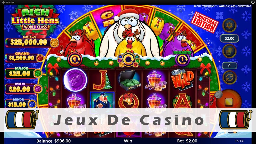 Démo de la machine à sous Rich Little Hens World Class Christmas Edition Slot