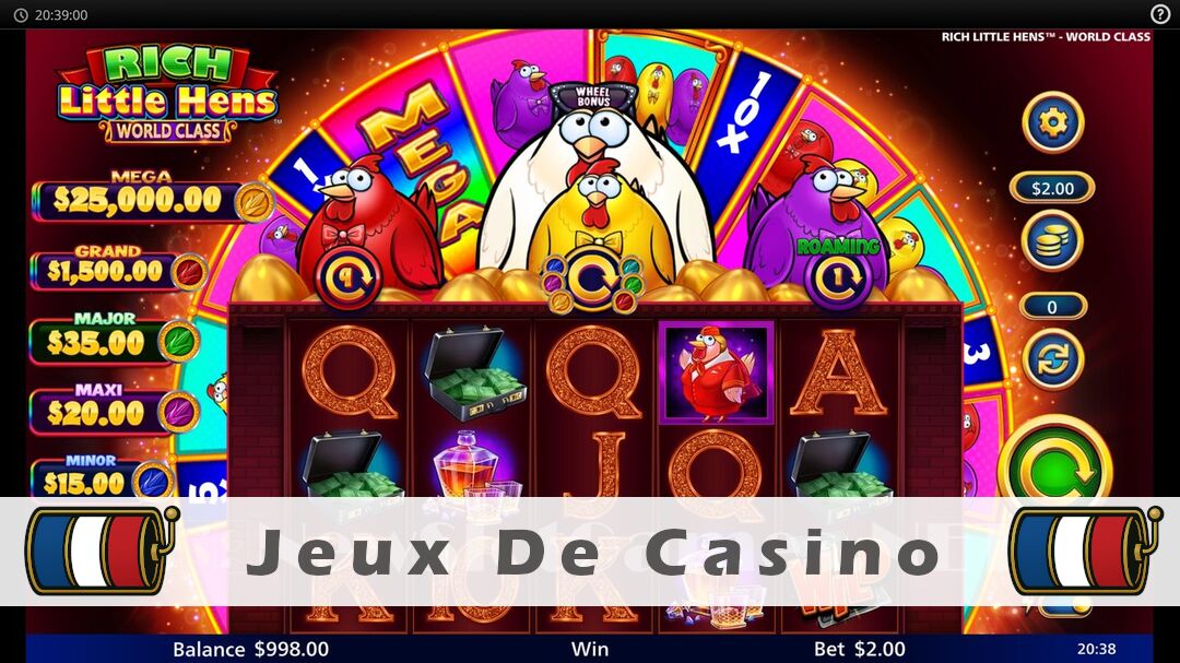 Démo de la machine à sous Rich Little Hens World Class Slot