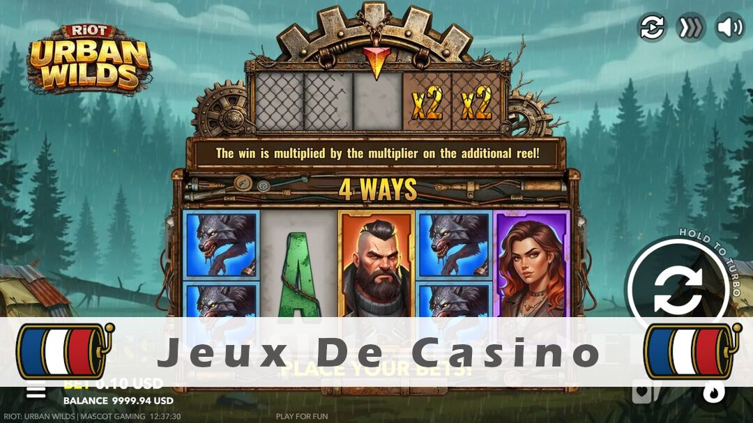 Démo de la machine à sous Riot Urban Wilds Slot