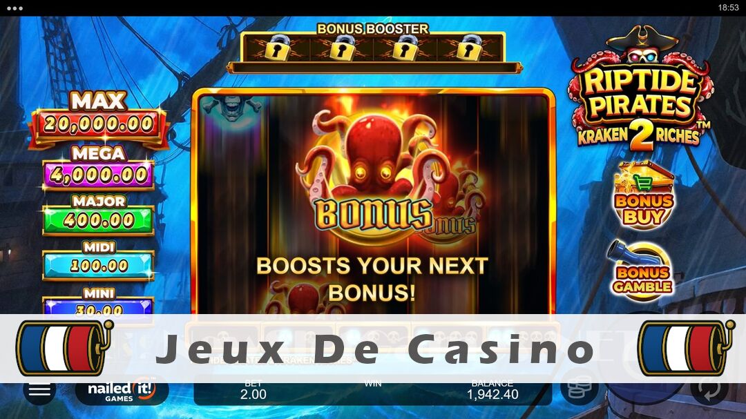 Démo de la machine à sous Riptide Pirates 2 Kraken Riches Slot