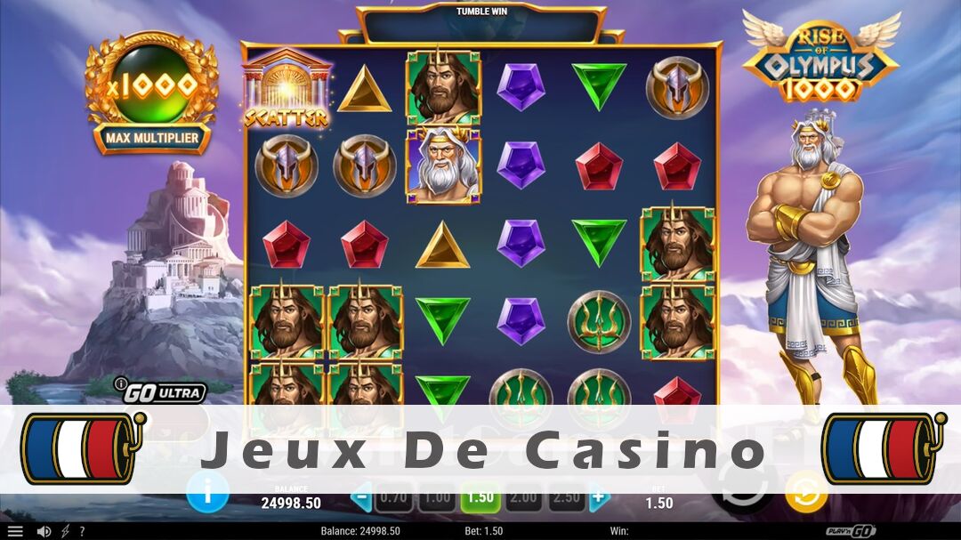 Démo de la machine à sous Rise of Olympus 1000 Slot