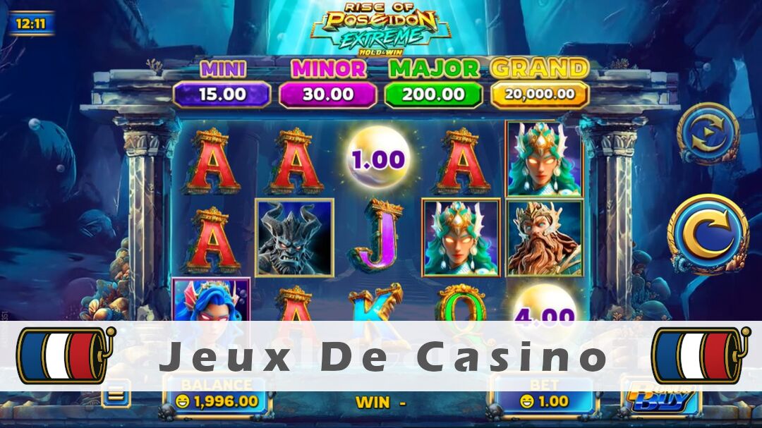 Démo de la machine à sous Rise of Poseidon Extreme Slot