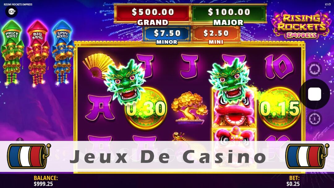 Démo de la machine à sous Rising Rockets Empress Slot