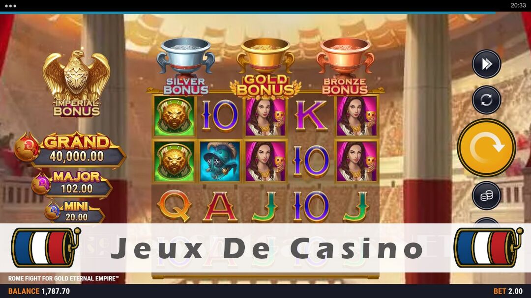 Démo de la machine à sous Rome Fight For Gold Eternal Empire Slot