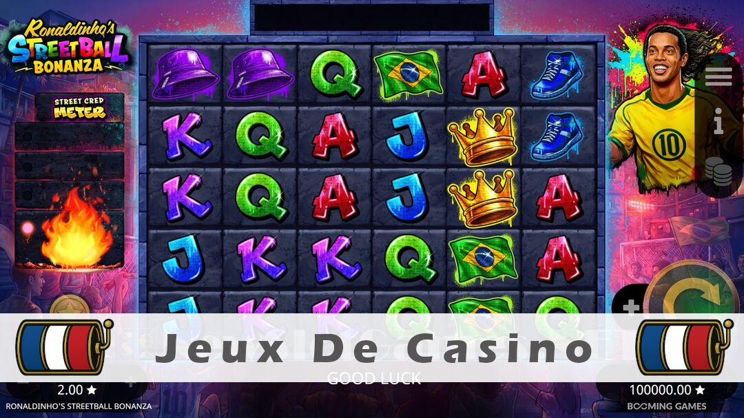 Démo de la machine à sous Ronaldinhos Streetball Bonanza Slot