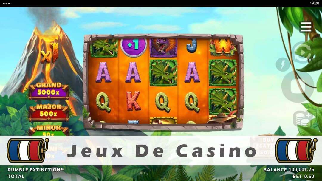 Démo de la machine à sous Rumble Extinction Slot