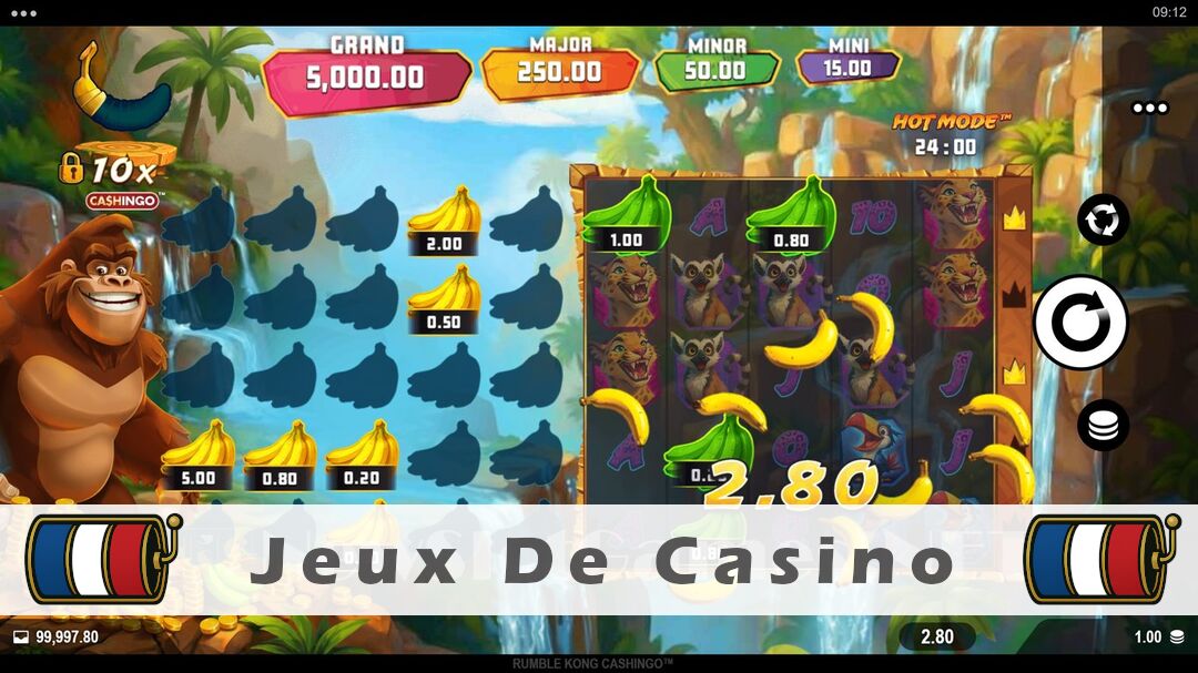 Démo de la machine à sous Rumble Kong Cashingo Slot