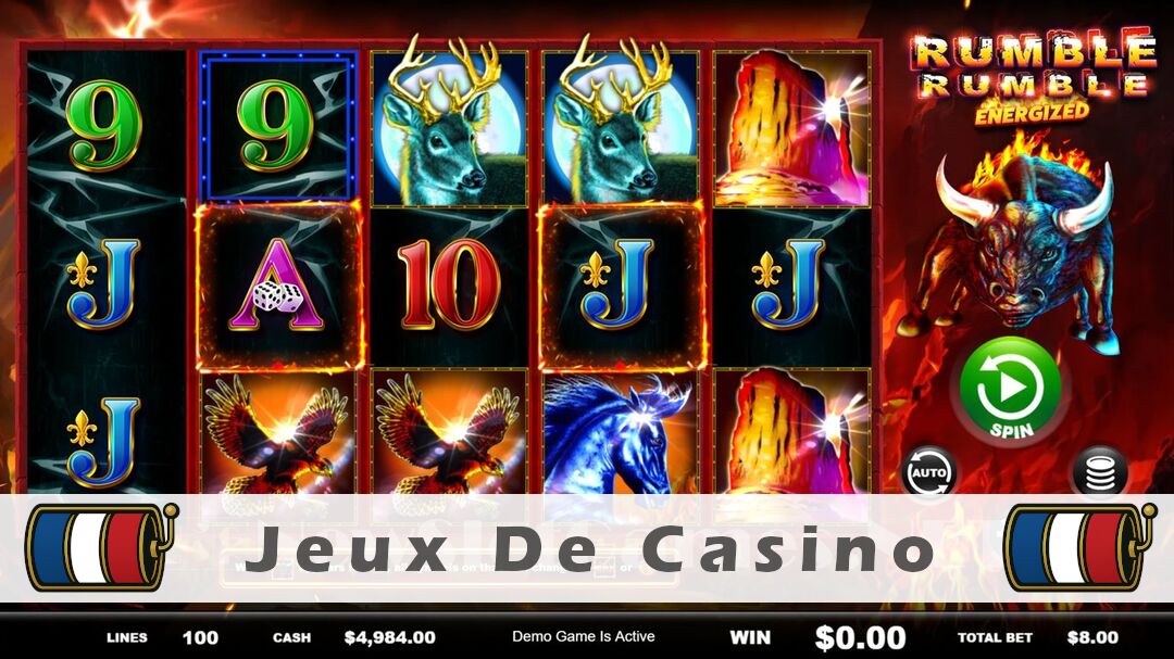 Démo de la machine à sous Rumble Rumble Energized Slot