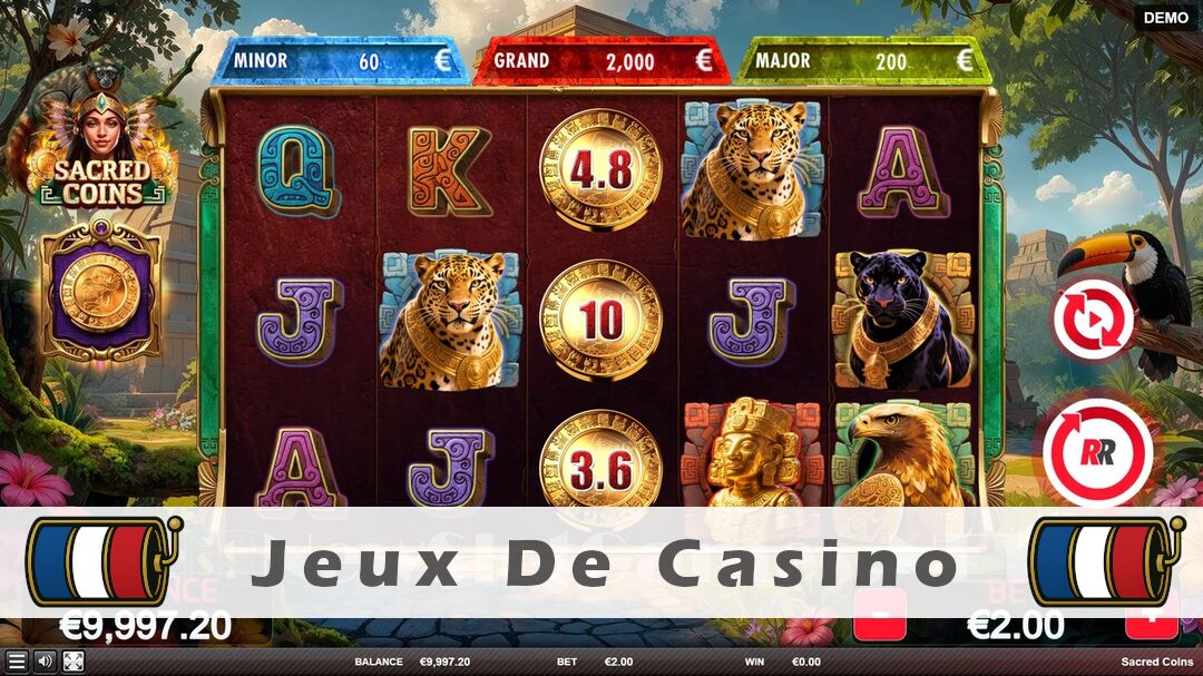 Démo de la machine à sous Sacred Coins Slot