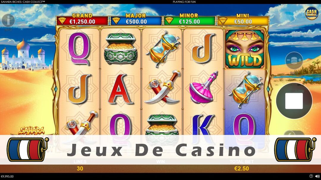 Démo de la machine à sous Sahara Riches Cash Collect Max Slot