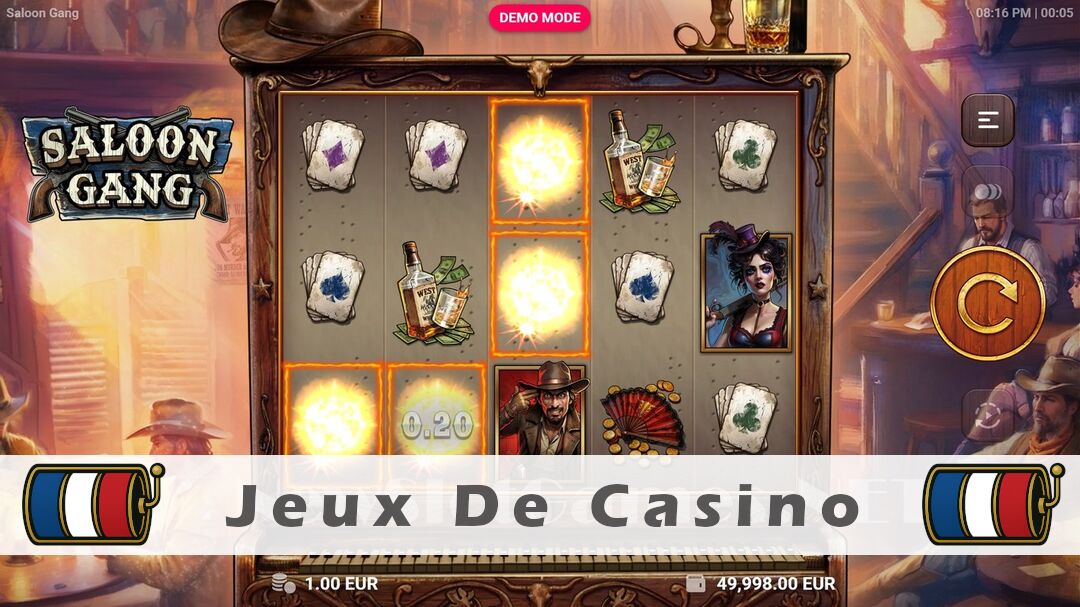 Démo de la machine à sous Saloon Gang Slot