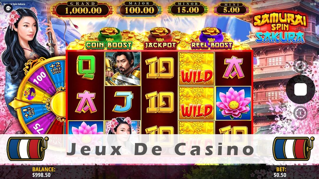 Démo de la machine à sous Samurai Spin Sakura Slot