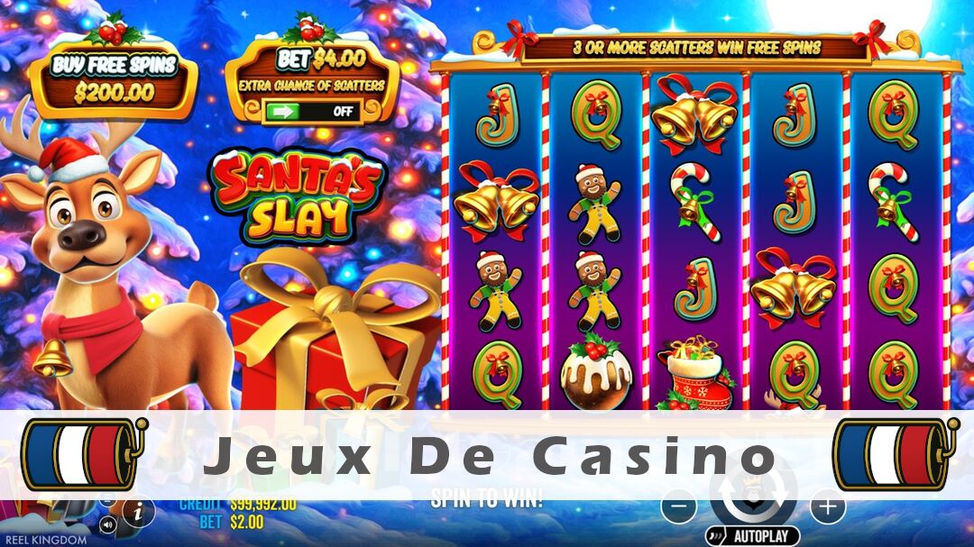 Démo de la machine à sous Santas Slay Slot