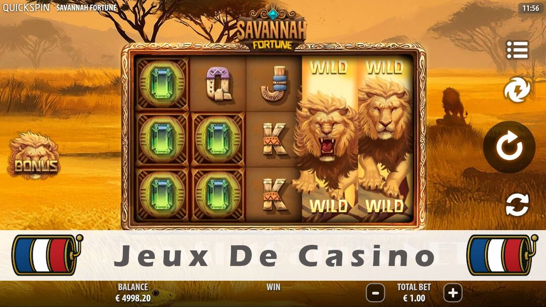 Démo de la machine à sous Savannah Fortune Slot