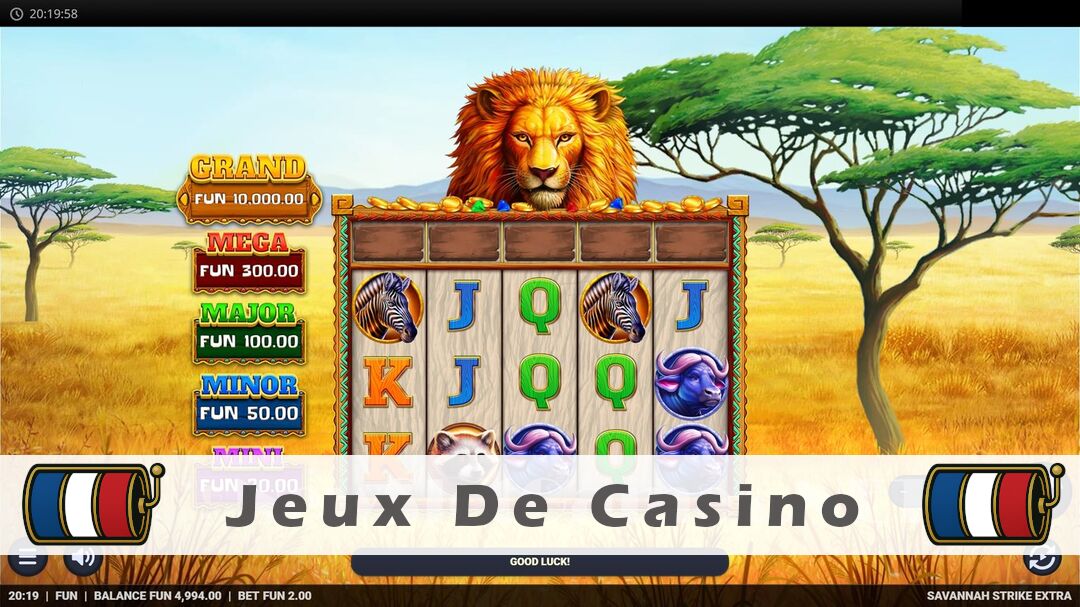 Démo de la machine à sous Savannah Strike Extra Slot