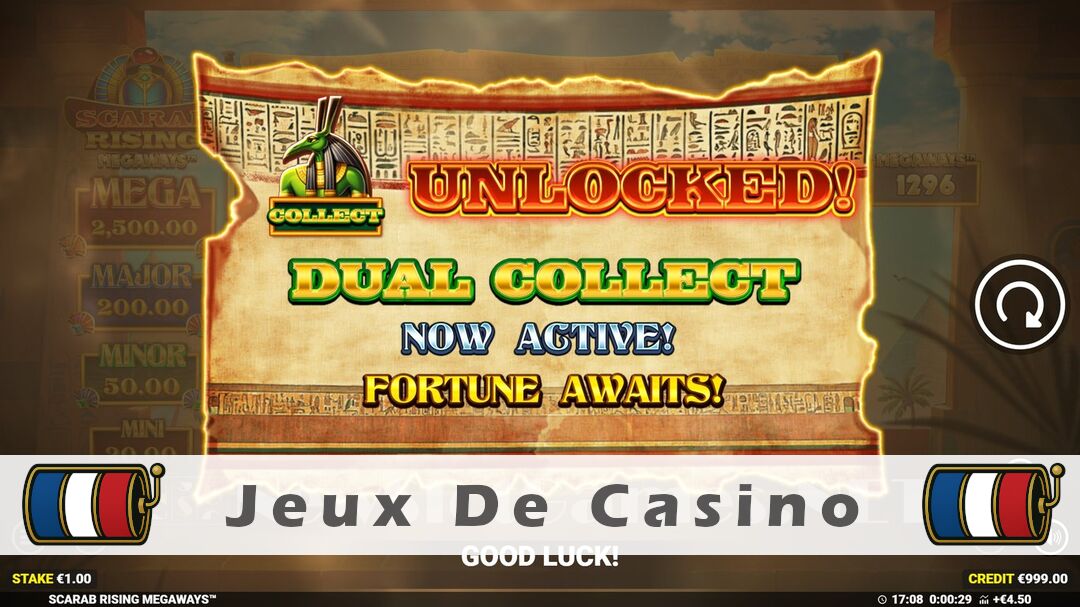 Démo de la machine à sous Scarab Rising Megaways Slot
