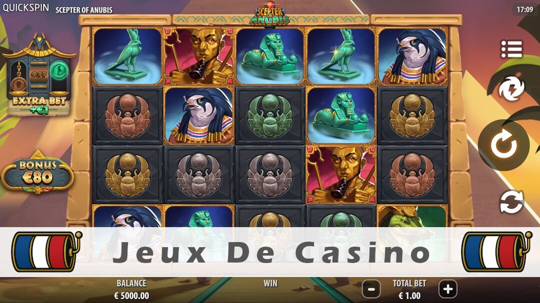 Démo de la machine à sous Scepter of Anubis Slot