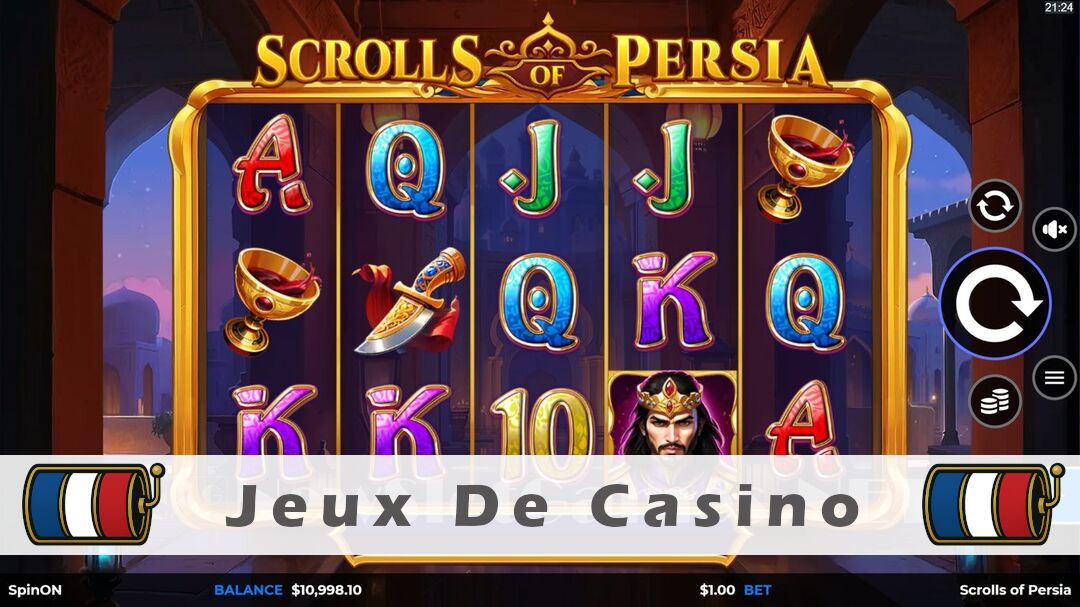 Démo de la machine à sous Scrolls of Persia Slot