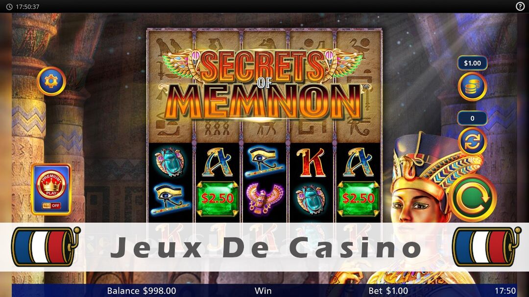 Démo de la machine à sous Secrets of Memnon Slot