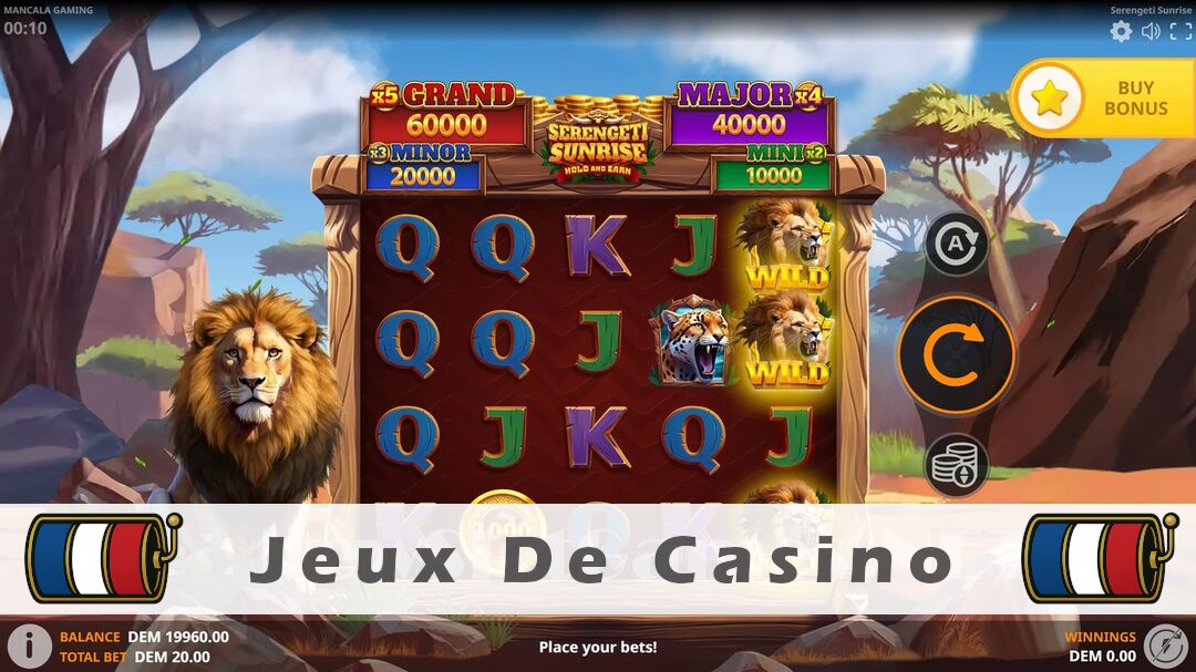 Démo de la machine à sous Serengeti Sunrise Slot