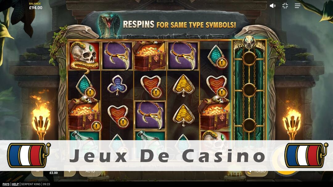 Démo de la machine à sous Serpent King Slot
