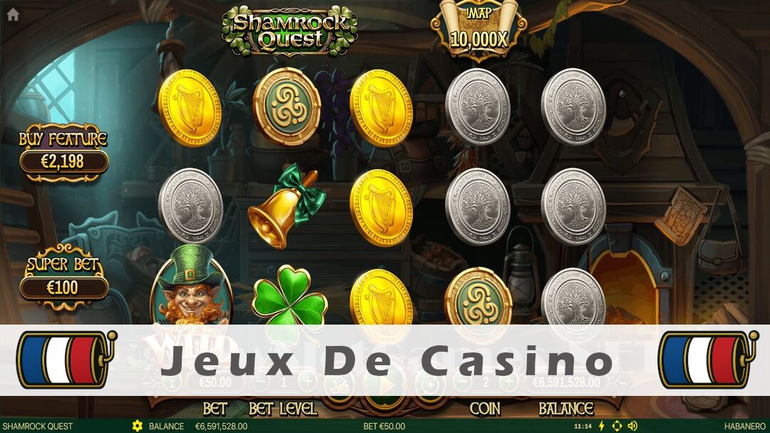 Démo de la machine à sous Shamrock Quest Slot