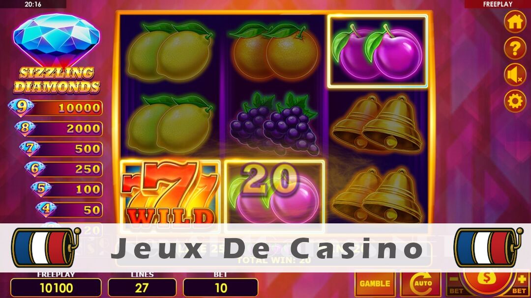 Démo de la machine à sous Sizzling Diamonds Slot