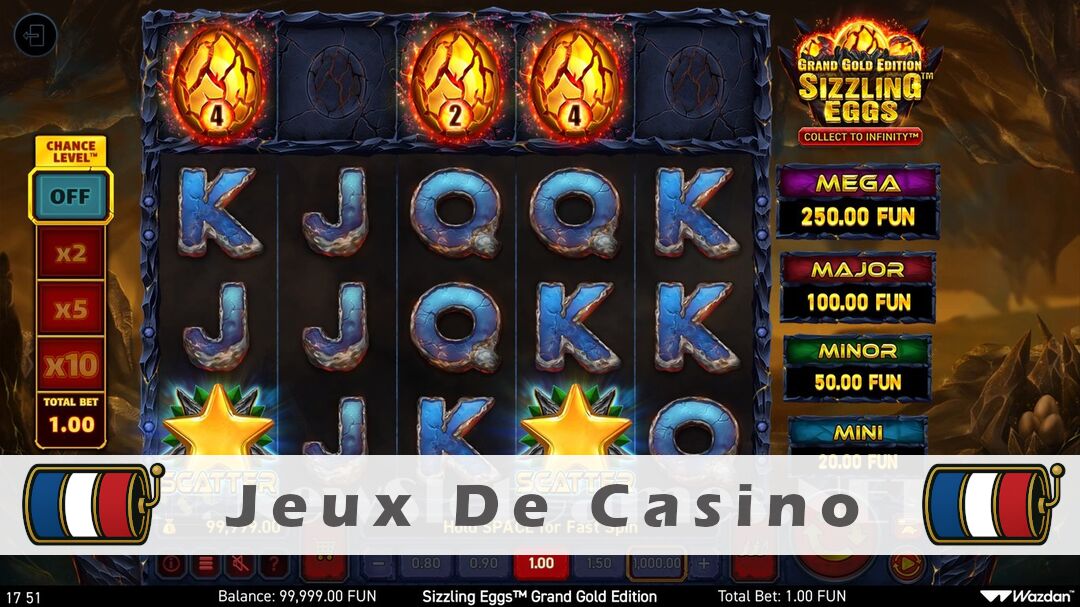 Démo de la machine à sous Sizzling Eggs Grand Gold Edition Slot