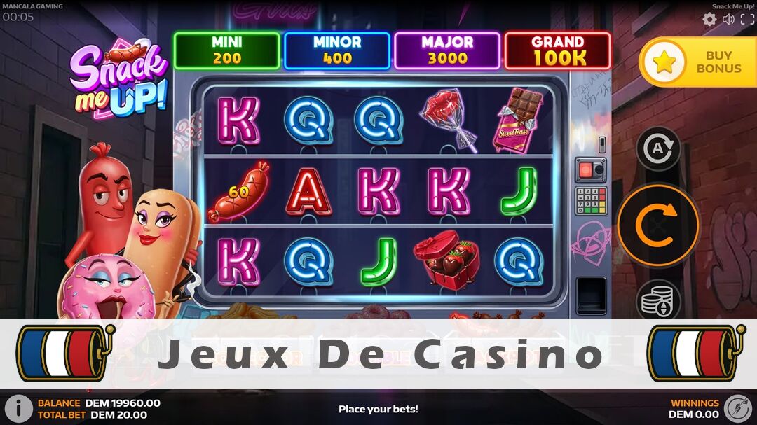 Démo de la machine à sous Snack Me Up! Slot
