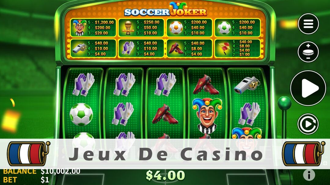 Démo de la machine à sous Soccer Joker Slot