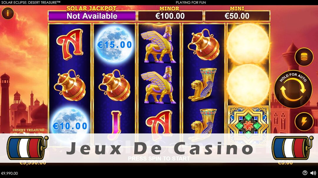 Démo de la machine à sous Solar Eclipse Desert Treasure Slot
