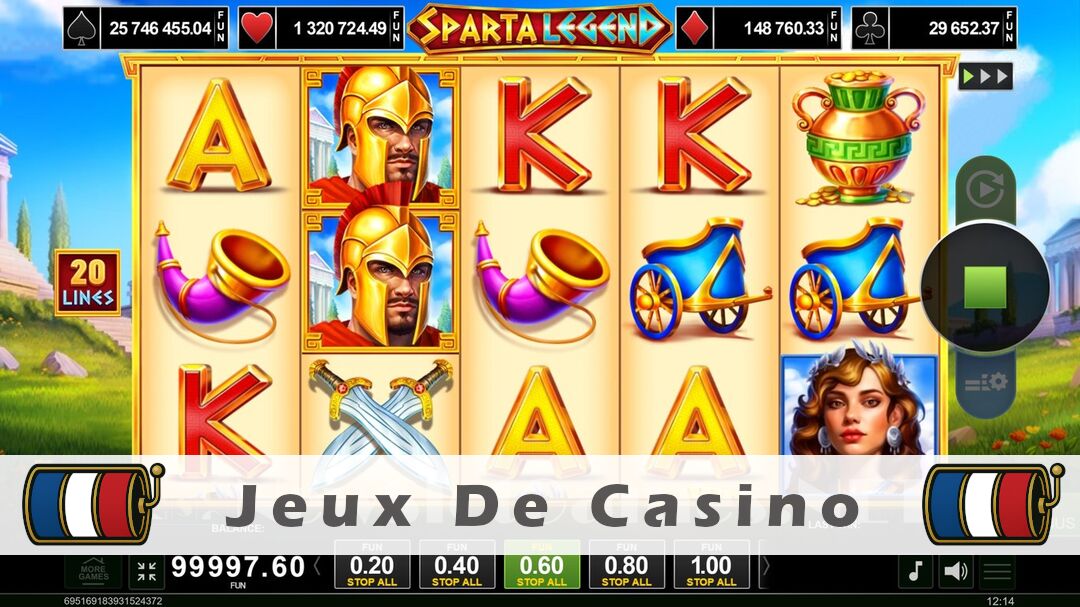 Démo de la machine à sous Sparta Legend Slot