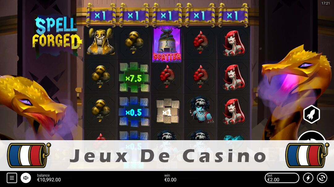 Démo de la machine à sous Spellforged Slot