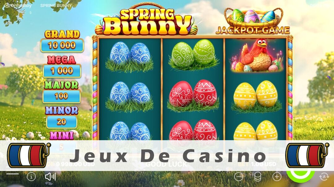 Démo de la machine à sous Spring Bunny Slot