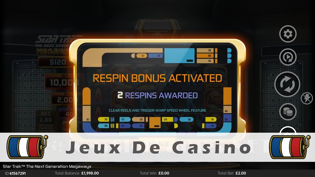 Démo de la machine à sous Star Trek Megaways Slot