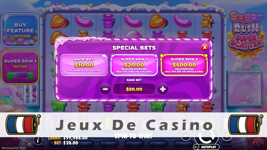 Démo de la machine à sous Sugar Rush Super Scatter Slot